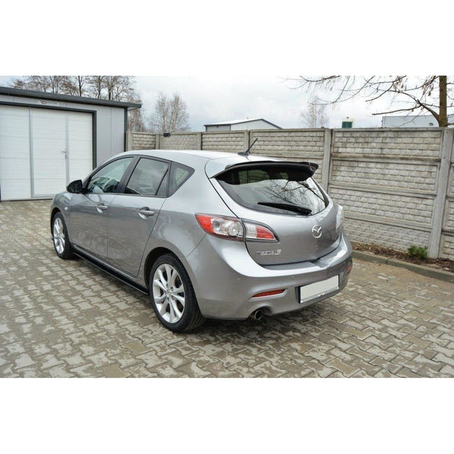 Maxton sideskørter til Mazda 3 Sport Mk2 – blank sort – billede 2 af 6