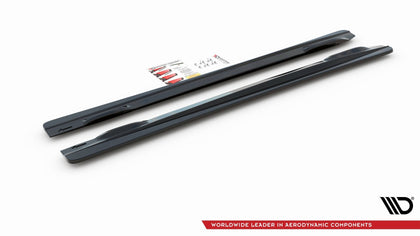 Maxton sideskørter til Mazda CX-3 – blank sort – billede 3 af 4