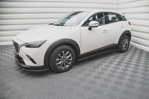 Maxton sideskørter til Mazda CX-3 – blank sort – billede 2 af 4