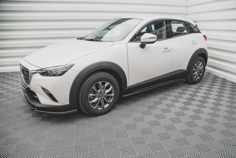 Maxton sideskørter til Mazda CX-3 – blank sort – billede 2 af 4