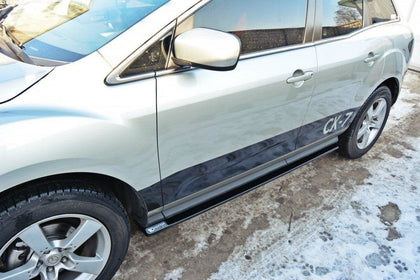 Maxton sideskørter til Mazda CX-7 – blank sort – billede 2 af 6