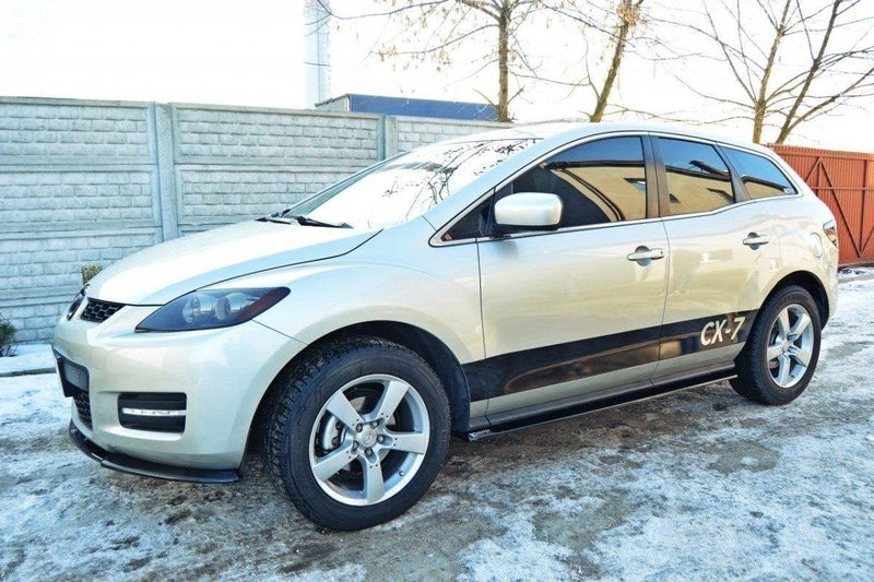 Maxton sideskørter til Mazda CX-7 – blank sort – billede 3 af 6