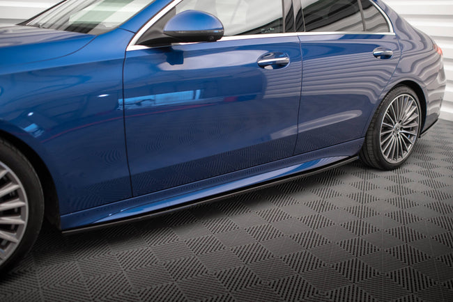 Maxton sideskørter til Mercedes-Benz C AMG-Line / 43 AMG W206 – blank sort – billede 1 af 9
