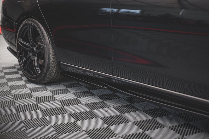 Maxton sideskørter til Mercedes-Benz E W213 – blank sort – billede 2 af 7