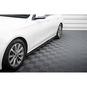 Maxton sideskørter til Mercedes-Benz E W213 – blank sort – billede 4 af 7