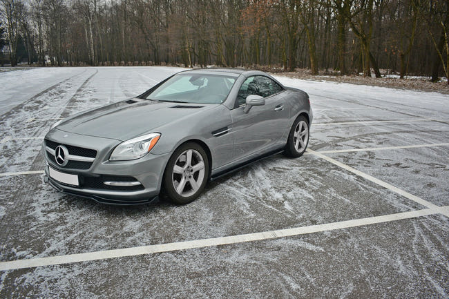 Maxton sideskørter til Mercedes-Benz SLK R172 – blank sort – billede 2 af 4