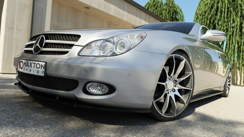 Maxton sideskørter til Mercedes C219 – blank sort – billede 2 af 7