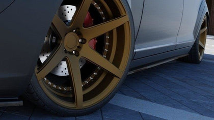 Maxton sideskørter til Mercedes S-CLASS W221 Long – blank sort – billede 3 af 3