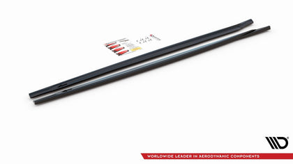 Maxton sideskørter til Mini Countryman Mk2 F60 JCW – blank sort – billede 5 af 6