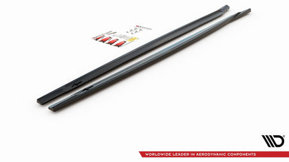 Maxton sideskørter til Mini Countryman Mk2 F60 JCW – blank sort – billede 6 af 6