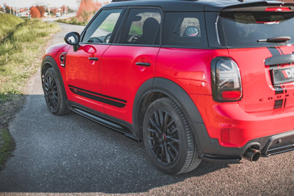 Maxton sideskørter til Mini Countryman Mk2 F60 JCW – blank sort – billede 4 af 6