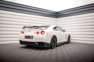Maxton sideskørter til Nissan GTR R35 Facelift – blank sort – billede 2 af 5