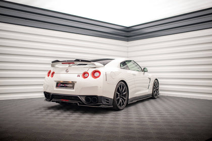 Maxton sideskørter til Nissan GTR R35 Facelift – blank sort – billede 2 af 5