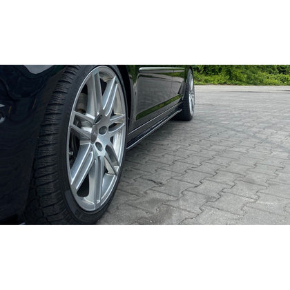 Maxton sideskørter til Volkswagen Caddy Mk. 4 – blank sort – billede 2 af 6