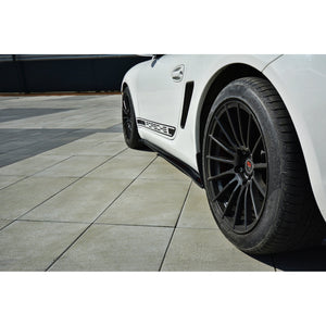 Maxton sideskørter til Porsche Cayman S 987C – blank sort – billede 2 af 3