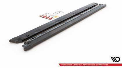 Maxton sideskørter til Peugeot 2008 Mk2 – blank sort – billede 6 af 6