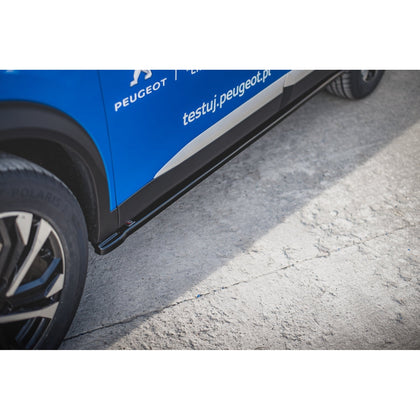 Maxton sideskørter til Peugeot 2008 Mk2 – blank sort – billede 2 af 6