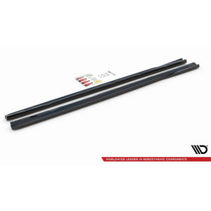 Maxton sideskørter til Peugeot 308 SW Mk2 – blank sort – billede 5 af 6