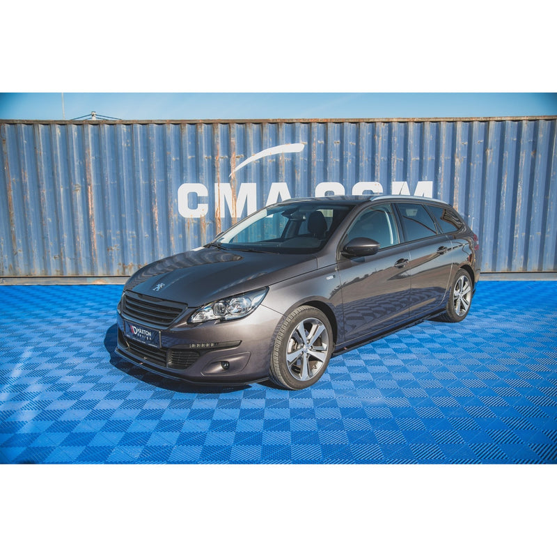 Maxton sideskørter til Peugeot 308 SW Mk2 – blank sort – billede 2 af 6