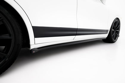 Maxton sideskørter til Porsche Cayenne Turbo / Standard Mk2 – blank sort – billede 3 af 5