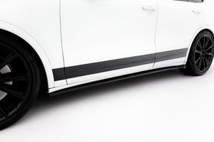 Maxton sideskørter til Porsche Cayenne Turbo / Standard Mk2 – blank sort – billede 1 af 5