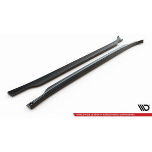 Maxton sideskørter til Porsche Cayenne Turbo / Standard Mk2 – blank sort – billede 4 af 5