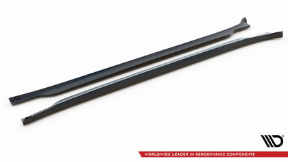 Maxton sideskørter til Porsche Cayenne Turbo / Standard Mk2 – blank sort – billede 5 af 5