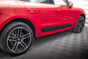 Maxton sideskørter til Porsche Macan GTS / Sport Design Mk1 – blank sort – billede 2 af 5
