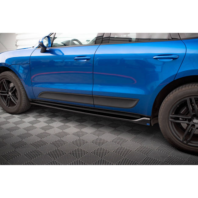 Maxton sideskørter til Porsche Macan Mk1 – blank sort – billede 2 af 6