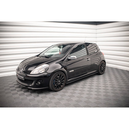 Maxton sideskørter til Renault Clio Mk3 RS – blank sort – billede 2 af 5