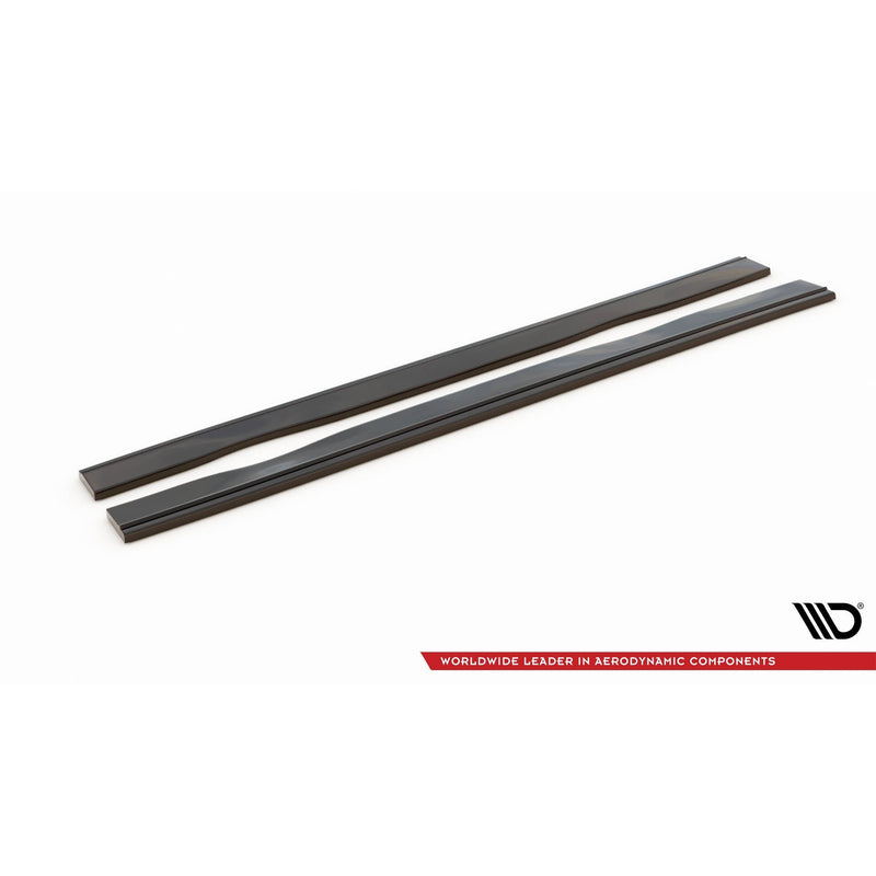Maxton sideskørter til Renault Clio Mk3 RS – blank sort – billede 4 af 5