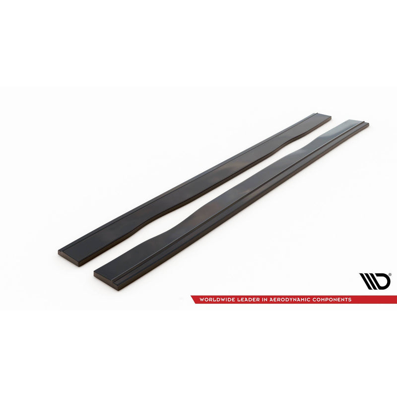 Maxton sideskørter til Renault Clio Mk3 RS – blank sort – billede 5 af 5