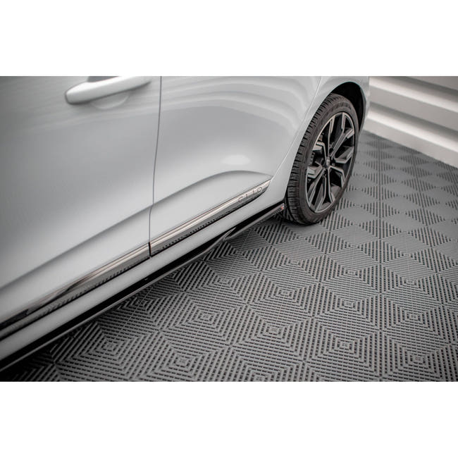 Maxton sideskørter til Renault Clio Mk5 – blank sort – billede 1 af 6