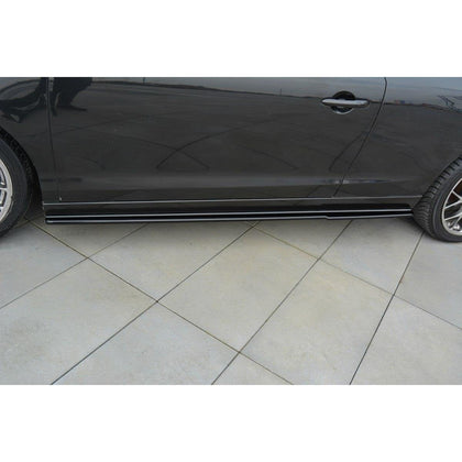 Maxton sideskørter til Renault Laguna Coupe Mk3 – blank sort – billede 3 af 9