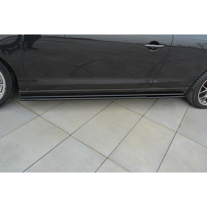 Maxton sideskørter til Renault Laguna Coupe Mk3 – blank sort – billede 3 af 9