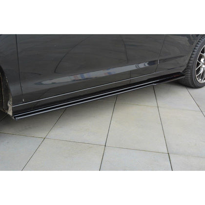 Maxton sideskørter til Renault Laguna Coupe Mk3 – blank sort – billede 4 af 9