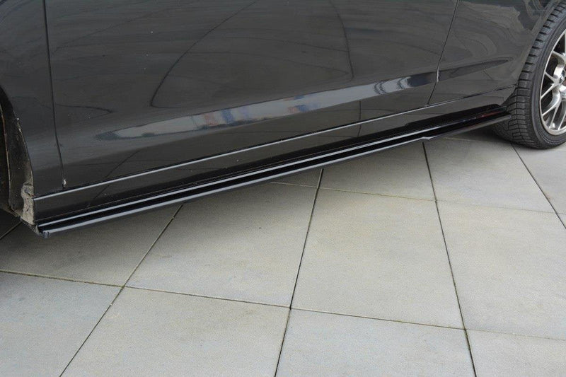 Maxton sideskørter til Renault Laguna Coupe Mk3 – blank sort – billede 4 af 9