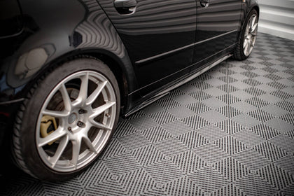 Maxton sideskørter til Seat Exeo – blank sort – billede 1 af 5