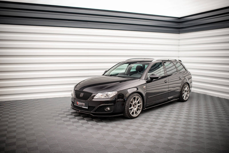 Maxton sideskørter til Seat Exeo – blank sort – billede 3 af 5