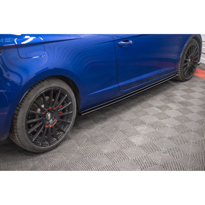 Maxton sideskørter til Seat Leon Cupra / FR SC Mk3 / Mk3 Facelift – blank sort – billede 3 af 7