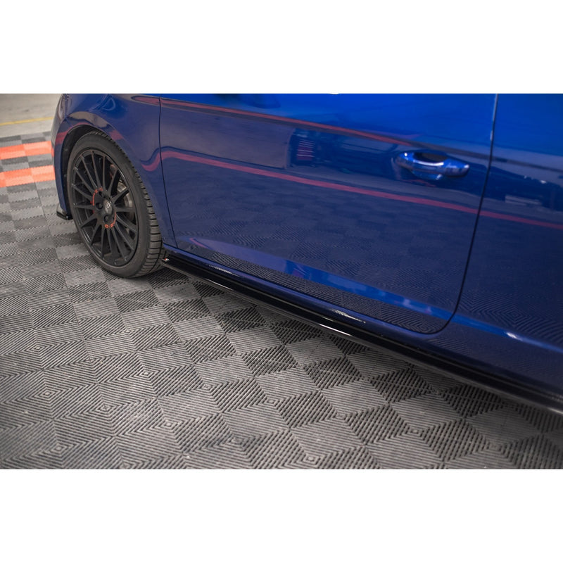 Maxton sideskørter til Seat Leon Cupra / FR SC Mk3 / Mk3 Facelift – blank sort – billede 4 af 7