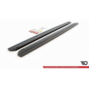 Maxton sideskørter til Seat Leon Cupra / FR SC Mk3 / Mk3 Facelift – blank sort – billede 7 af 7