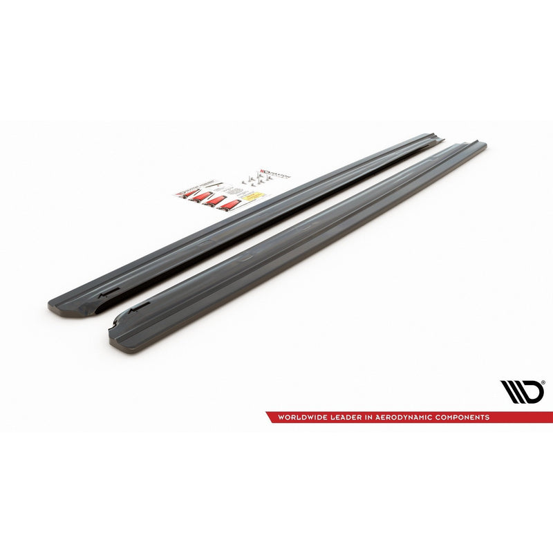 Maxton sideskørter til Seat Leon Cupra / FR SC Mk3 / Mk3 Facelift – blank sort – billede 7 af 7