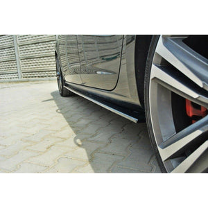 Maxton sideskørter til Seat Leon Mk3 Cupra / FR – blank sort – billede 1 af 3