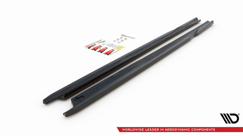 Maxton sideskørter til Skoda Fabia Mk3 – blank sort – billede 4 af 4