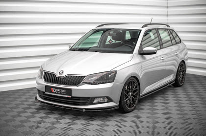 Maxton sideskørter til Skoda Fabia Mk3 – blank sort – billede 2 af 4
