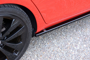 Maxton sideskørter til Skoda Fabia RS Mk2 – blank sort – billede 2 af 6
