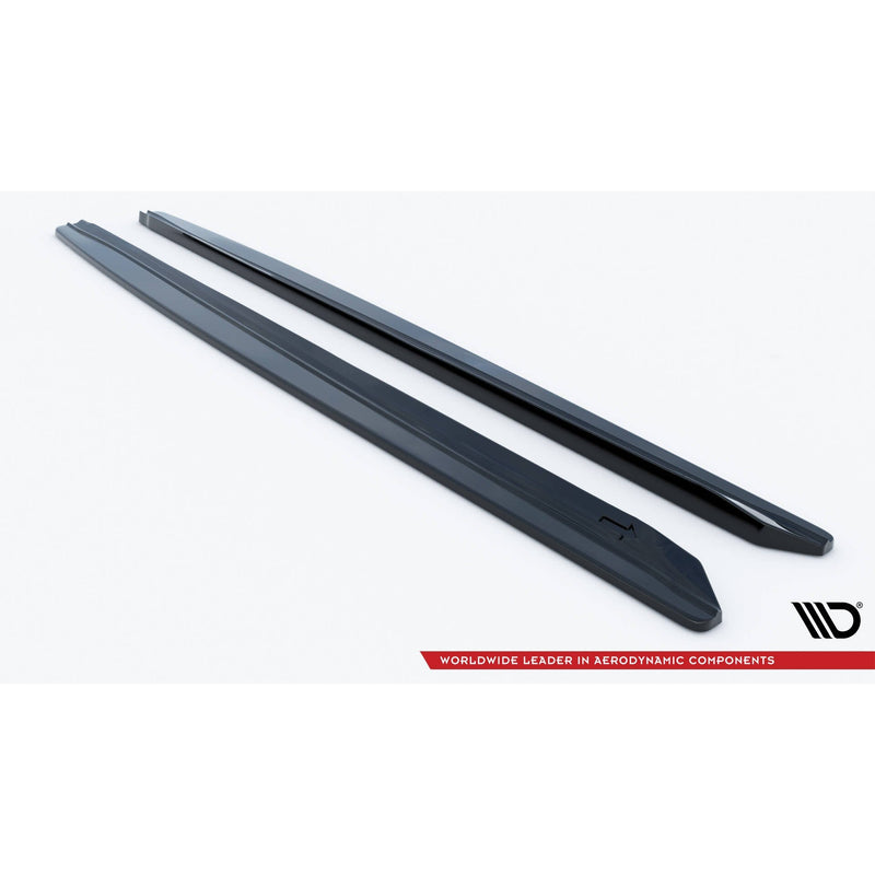 Maxton sideskørter til Skoda Superb Liftback / Combi Mk3 – blank sort – billede 5 af 5