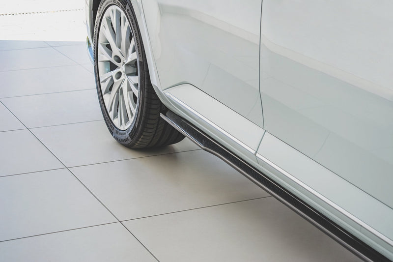 Maxton sideskørter til Skoda Superb Liftback / Combi Mk3 Facelift – blank sort – billede 4 af 7