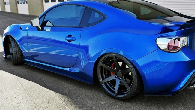 Maxton sideskørter til Toyota GT86 – blank sort – billede 1 af 5